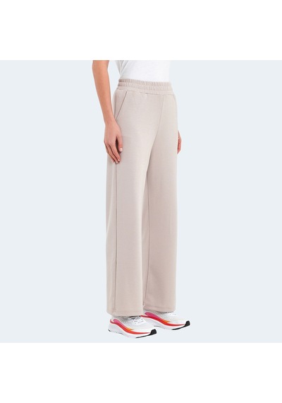 Slazenger VILLE Kadın Cepli Bol Paça Taş Gri Eşofman Altı