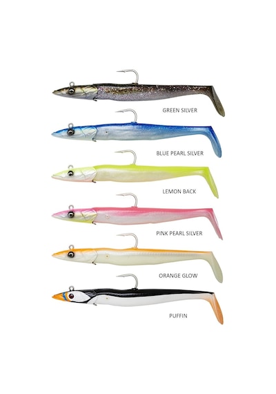 Savage Gear Sandeel V2 Big Game 23.5cm 175gr Sahte Balık - 74194-99 Pink Pearl Silver