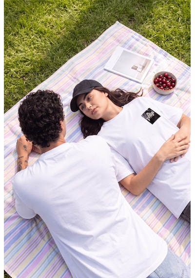 Black Nova Oversize Baskılı Unisex %100 Pamuk T-shirt Drive Fast Siyah