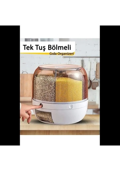 Dönebilen Kuru Gıda Ve Bakliyat Organizeri Çok Renkli