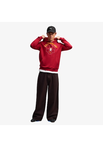 Puma Galatasaray 26/27 Erkek Kırmızı Günlük Sweatshirt 786842