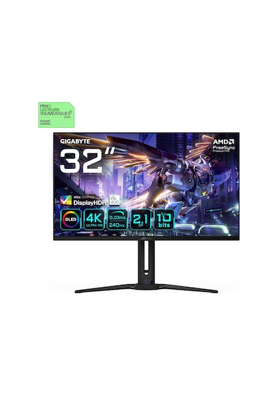 Gigabyte Aorus Fo32u2p 31.5 0.03ms Gtg 240 Hz Oled Gaming Cece6gıg0002