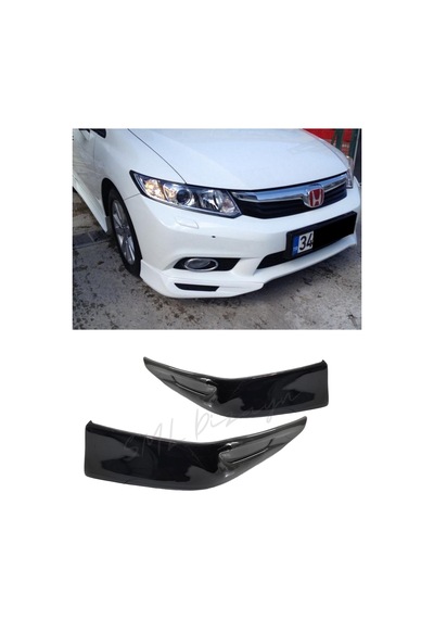 Honda Civic Fb7 Ön Flap (Plastik) BOYASIZ Fb7 Ön-Tampon-Flap-Ek