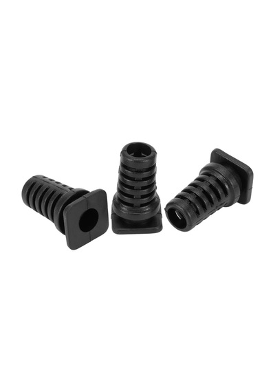 100 Adet - Xd-08 Plastik Kapsama Tapası 6.5x2mm Klips Uç Koruyucu, 5.2mm İç Çap