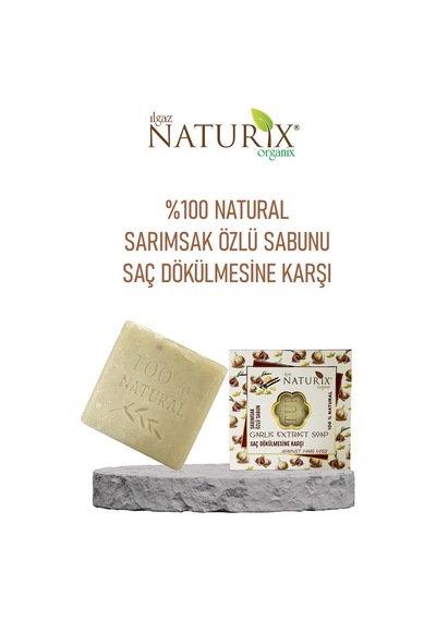 Naturix Natural Sarımsak Özlü Sabun 125 G