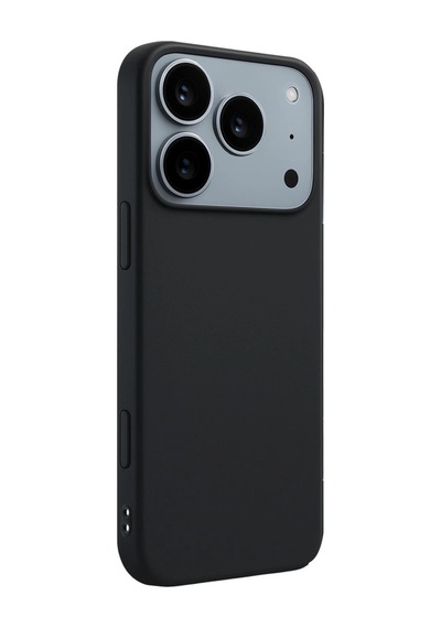 Apple iPhone Uyumlu , 17 Pro Max First Silikon - Siyah