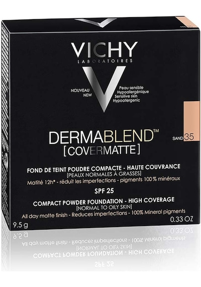 Vichy Dermablend Covermatte 35 Sand Compact Powder Toz Fondöten Spf25 9.5 G