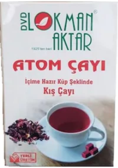 Lokman Aktar Küp Şeklinde Atom Kış Çayı 5 x 180 G