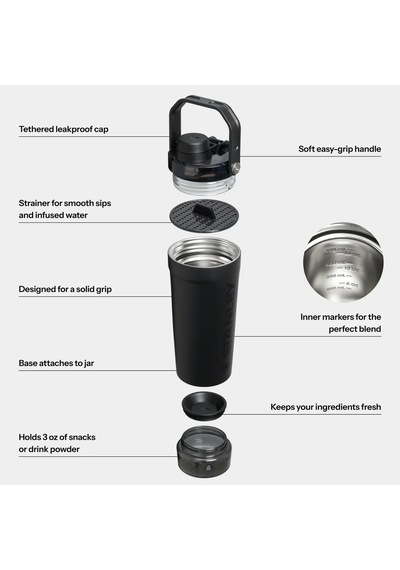 Stanley Activate Shaker 0,60 Lt Siyah