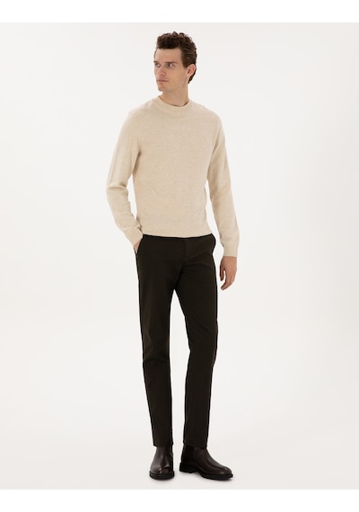 Pierre Cardin Erkek Koyu Haki Pantolon Kanvas-chino 50310902-vr111 Koyu Haki