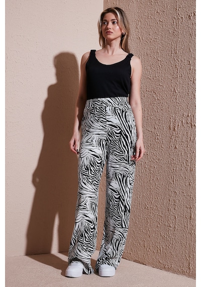 Fashion Friends Bayan Pantolon 25y0179k1 Ekru Ekru