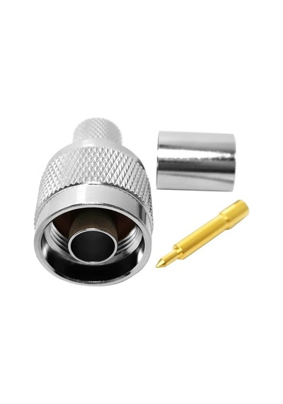 N Erkek Lmr400-Rg8 Sıkmalı Crimp Rf Konnektör Nm400C