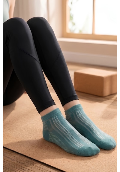 Socketta 5'li Karışık Renkli Kadın Bambu Kendinden Desenli Dikişsiz Esnek Yazlık Patik Çorap - Premium Yeşil-lila-mint-pembe-gül Kurusu Socketta 5'li Karışık Renkli Kadın Bambu Kendinden Desenli Dikişsiz Esnek Yazlık Patik Çorap - Premium Yeşil-lila-mint-pembe-gül Kurusu