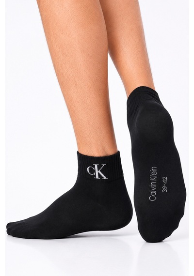 Calvin Klein Jeans Organik Cotton 2 Pack Sock Black Pamuklu Patik Soket Çorap 2 Li Pkt Siyah Calvin Klein Jeans Organik Cotton 2 Pack Sock Black Pamuklu Patik Soket Çorap 2 Li Pkt Siyah