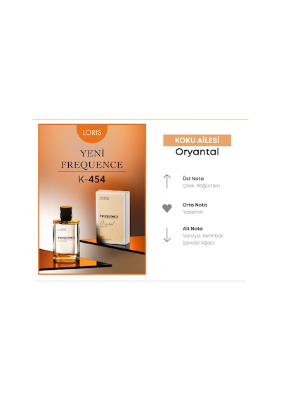 Loris K-454 Frequence Kadın Parfüm EDP 50 ML Oryantal