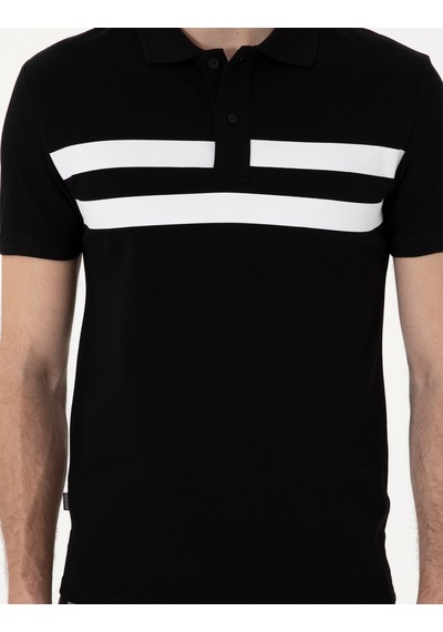 Pierre Cardin Erkek Siyah Tişört 50310154-vr046 Siyah