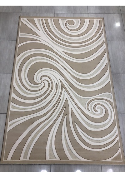 Saray Halı 3B 11258 R Krem 150X230 Bej 4 M2 Halı !