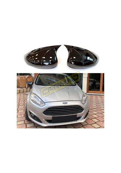 Ford Fiesta Batman Yarasa Ayna Kapağı Piano Black 2008-2017