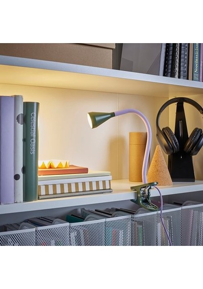 Ikea Nävlınge Çalışma Lambası, Lila-koyu Yeşil