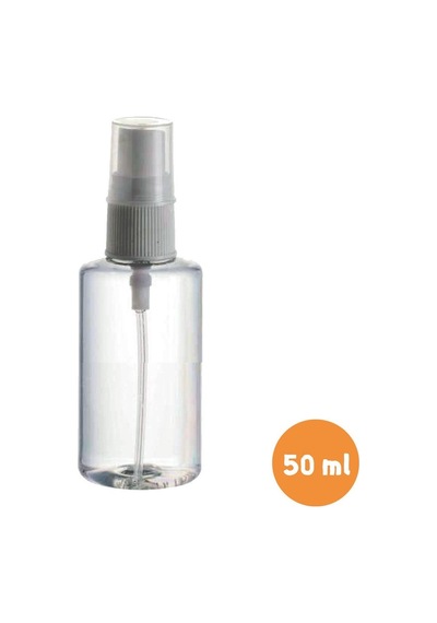 5 Adet 50 Ml Sprey Kapaklı Dezenfektan ve Kolonya Boş
