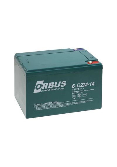 Orbus 12v 14 Ah Elektrikli Bisiklet Aküsü