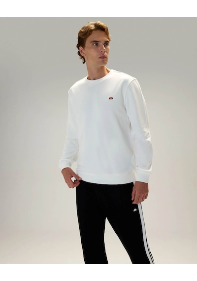 Ellesse Pamuklu Beyaz Erkek Sweatshirt 5wm3579
