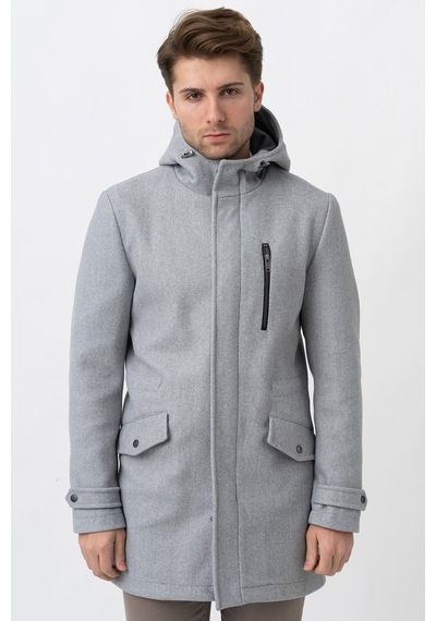 White Stone Bogotá 242401 Slim Fit Kaban Gri-Gri