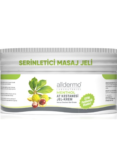 Alldermo At Kestanesi Menthol Serinletici Jel Krem 250 Ml