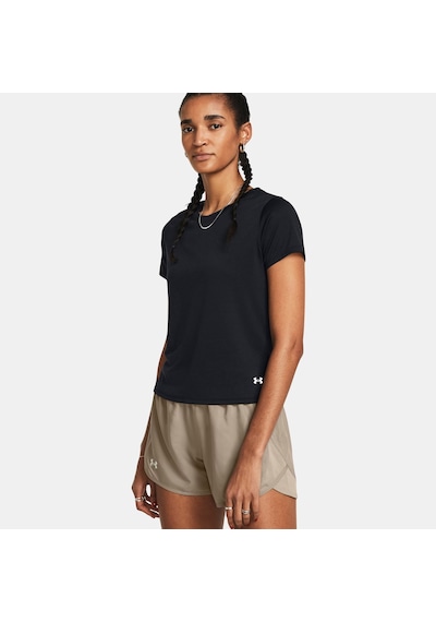 Under Armour Launch Kadın Siyah Günlük T-shirt 1382434 SIYAH