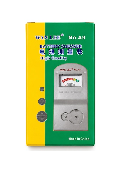 Wan Lee A9 Analog Saat Pili Ve Düğme Pil Test Cihazı