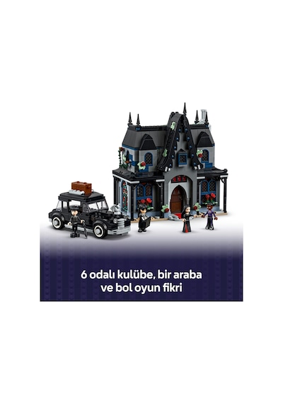 Wednesday Morticia Nın Evi 76786 - 10 Yaş Ve Üzeri Çocuklar Için Yaratıcı Oyuncak Yapım Seti 1002