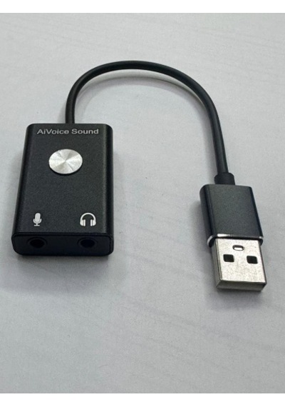 Aivoice Ses Kartı Kablolu Usb Ses Kartı Ses Çeviri İçin Usb Ses Kartı
