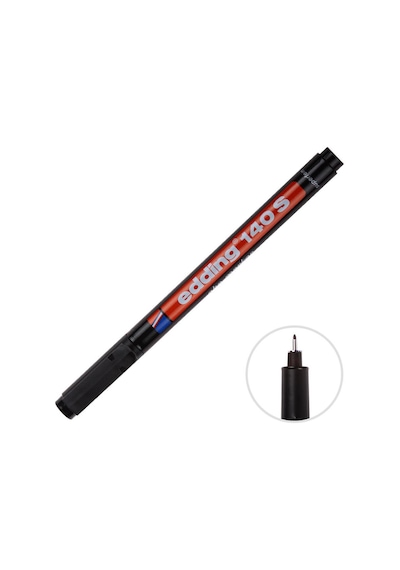 Edding 140S Permanent Asetat Kalemi 0.3 MM Siyah