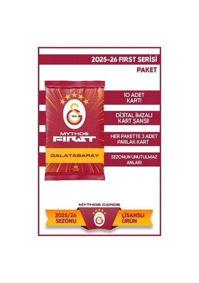Mythos Galatasaray 2025-26 First Oyun Kartı