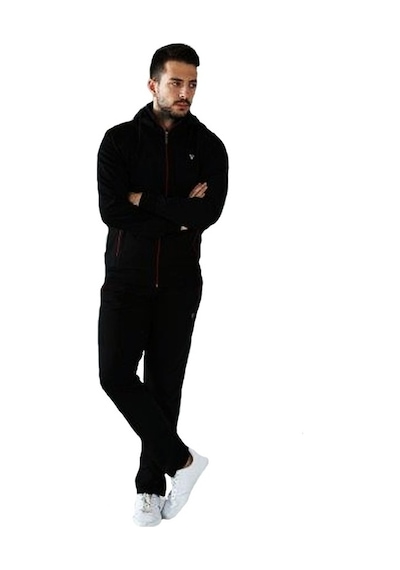 Marco Ferry Erkek Yarım Balıkçı Yaka Kapşonlu Eşofman Takım201407