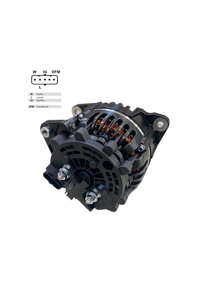 Prestolıte 24v Alternatör Dinamo 120 A Soketli 5 Fiş W-l-15-s-dfm