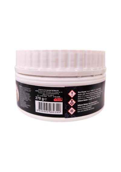 Araba Çizik Giderici Pasta Cila Çizik Alıcı Carnauba Wax Oto Araç Parlatıcı Oto Bakım 270ml Standart