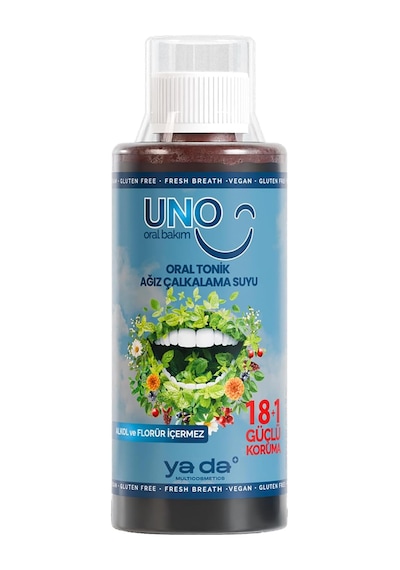 Uno Oral Tonik Ferahlatıcı Ağız Bakım Suyu, Zindeliklı Diş Ve Diş Etleri İçin, 200ml