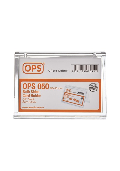 Ops Sergileme Ürünü 2 Taraflı Yatay Tutuculu Kartvizitlik Dp 050