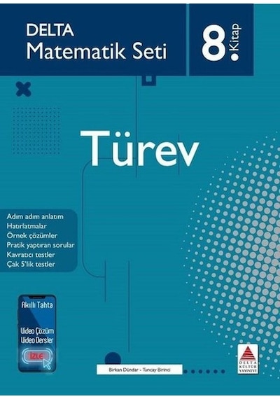 Kültür Yayınları Matematik Seti 8 Türev Delta