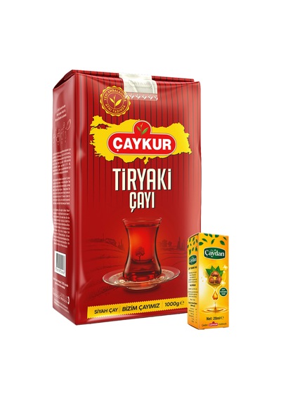 Tiryaki 1kg Dökme Çay Ve Çay Tohumu Yağı Seti