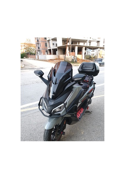 Motocam Honda Forza 250 Ön Cam 2021-2026 Model 47cm Siyah Renkli 4mm İade Yoktur