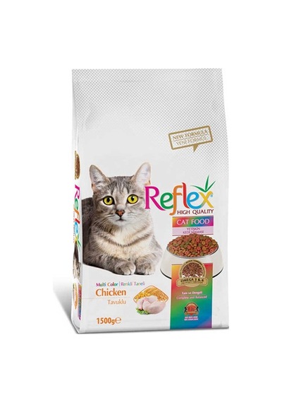 Reflex Multi Color Tavuklu Yetişkin Kedi Maması 1500 G