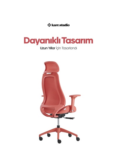 Karr Office Lizbon Ergonomik Çalışma Koltuğu