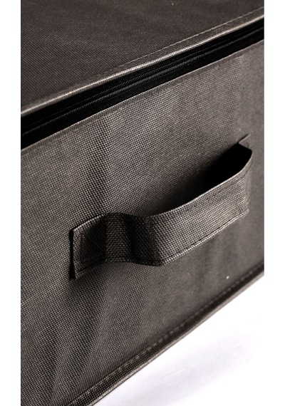 5'li Set 53 X 44 X 21 Cm Baza Altı & Dolap Içi Organizer, Yorgan & Yastık Düzenleyici Hurç Siyah