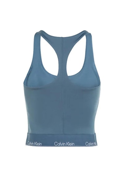 Calvin Klein Wo - Tank Cropped , 5bx Mavi Kadın Atlet