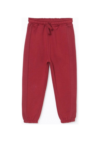 LC Waikiki Lcw Kids Beli Lastikli Erkek Çocuk Jogger Eşofman Altı Bordeaux