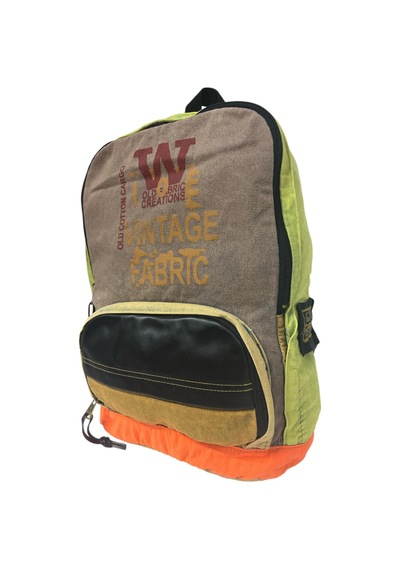Old Cotton Cargo Kaliteli Tek Bölmeli Vintage Disayn Günlük Gezi Spor Okul Sırt Çantası Patchwork Komor 29x42cm Kahverengi Old Cotton Cargo Kaliteli Tek Bölmeli Vintage Disayn Günlük Gezi Spor Okul Sırt Çantası Patchwork Komor 29x42cm Kahverengi
