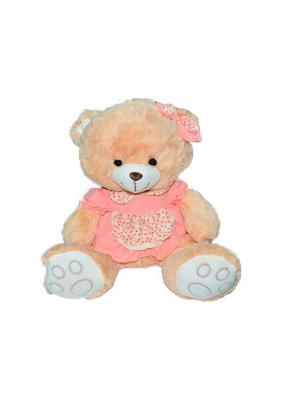 01529  Elbiseli Peluş Ayı 50 cm