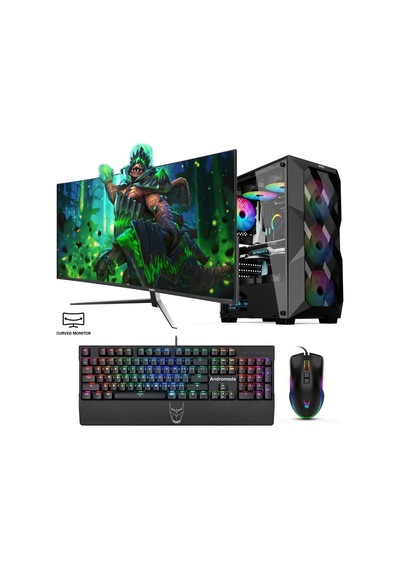 Izoly ST998974 i3-10100F 16 GB 512 GB M.2 NVMe GTX1660S 6 GB 27" Free Dos Masaüstü Oyuncu Bilgisayarı